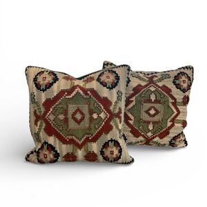 Pottery Barn pillows 100% wool